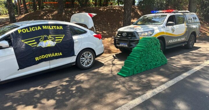 Motorista é preso com mais de 260 kg de maconha em ação da PM Rodoviária em Pirapozinho