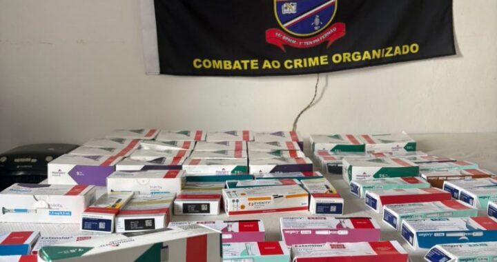 Polícia de SP encontra depósito clandestino de canetas emagrecedoras na zona oeste da capital