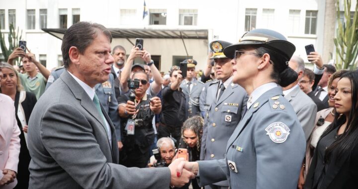 5 frases da primeira comandante da PM de SP na cerimônia histórica de posse