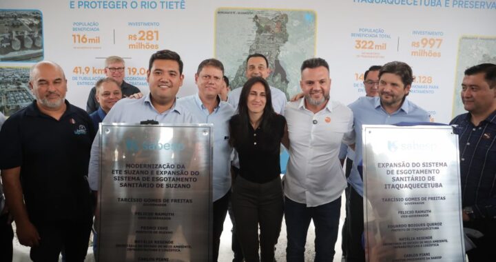 Caravana 3D: Obras de saneamento beneficiam mais de 438 mil pessoas no Alto Tietê