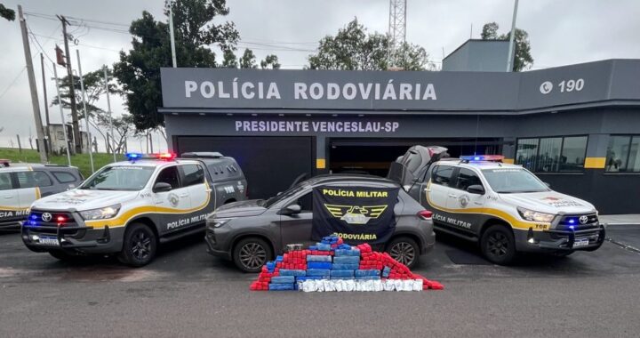Polícia Rodoviária apreende 270 kg de drogas no interior de São Paulo