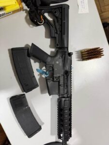 Polícia Militar de SP apreende fuzil e recupera veículos furtados em terreno na capital