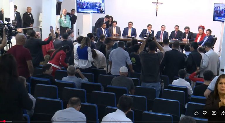 Entrevista coletiva na Assembleia Legislativa da Paraíba