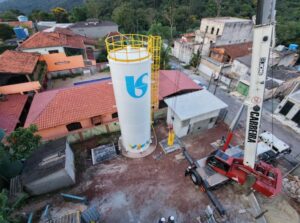 Bairro em Caieiras ganha novos reservatórios e amplia em 10 vezes abastecimento de água