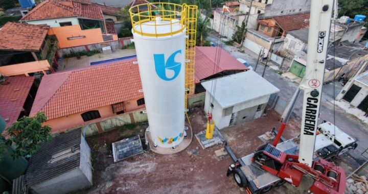 Bairro em Caieiras ganha novos reservatórios e amplia em 10 vezes abastecimento de água
